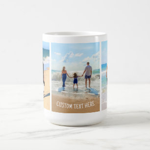Custom Photo Collage Text Mug Gift Your Photos