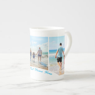 Custom Photo Collage Text Mug Your Photos Gift