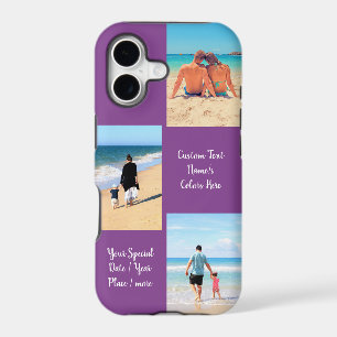 Custom Photo Collage Text Name Your Family Photos