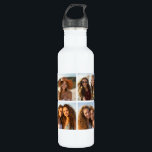 Custom Photo Collage with Square Photos 710 Ml Water Bottle<br><div class="desc">Use your favourite photo or pictures to make a fun keepsake to share with friends.</div>