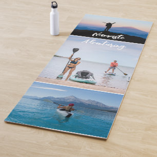 Custom Photo Collage Yoga Mat