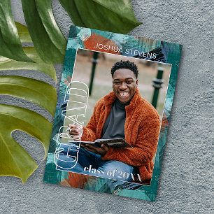 Custom Photo Congratulations Graduate Announcement