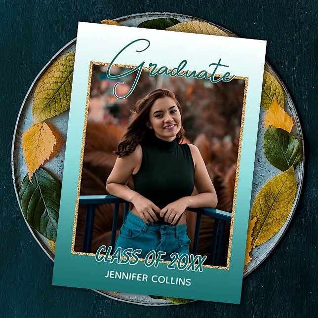 Custom Photo Congratulations Graduate Announcement (Creator Uploaded)