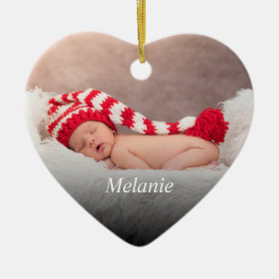 Custom Photo Create Your Own Ceramic Tree Decoration