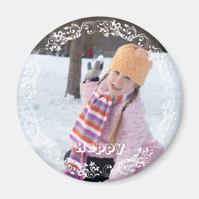 Custom Photo Create Your Own | Magnet (Front)