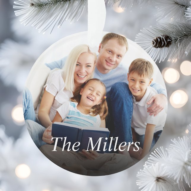 Custom Photo Create Your Own Ornament (Creator Uploaded)