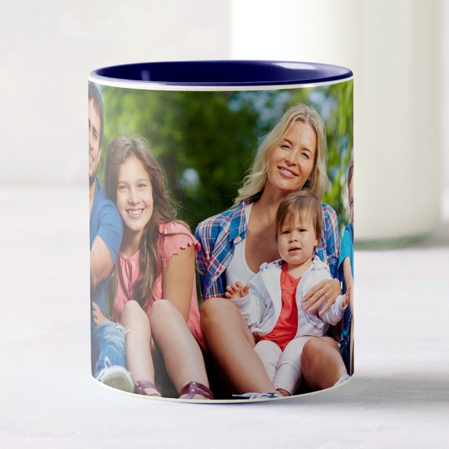 Custom Photo Create Your Own Two-Tone Coffee Mug (Creator Uploaded)