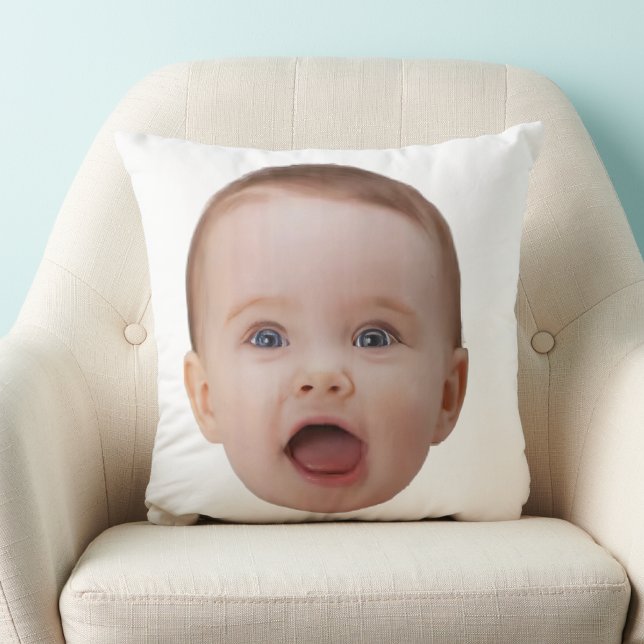 Custom Photo, Custom Photo Face Cushion (Creator Uploaded)
