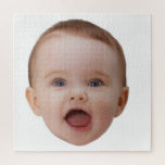 Custom Photo, Custom Photo Face Jigsaw Puzzle<br><div class="desc">Custom Baby Face</div>