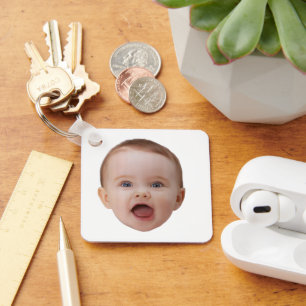 Custom Photo, Custom Photo Face Key Ring