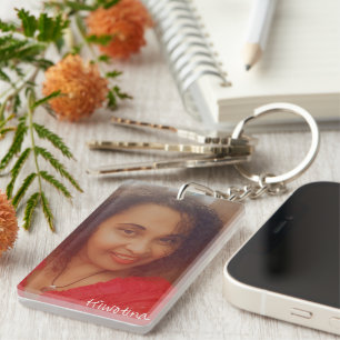 Custom Photo   Cute Acrylic Keychain