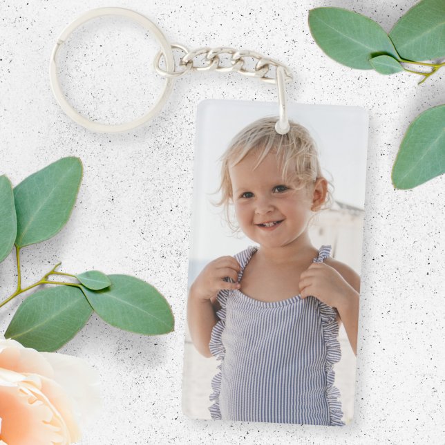 Custom Photo | Cute Kids Design Your Own 2 Image Key Ring (Creator Uploaded)