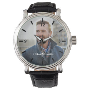 Custom Photo Dad Mom Family Personalize  Watch