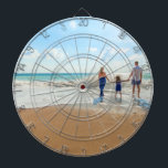 Custom Photo Dart Board Your Favourite Photos Gift<br><div class="desc">Custom Photo Dart Board - Unique Your Own Design -  Personalised Family / Friends or Personal Dartboards Gift - Add Your Photo / text - Resize and move elements with Customisation tool ! Good Luck - Be Happy :)</div>