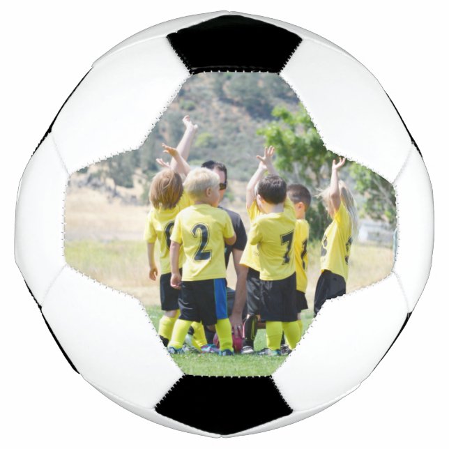 Custom Photo Design Your Own Print Picture Upload Football (Front)
