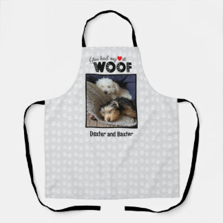 Custom Photo Dog All-Over Print Apron