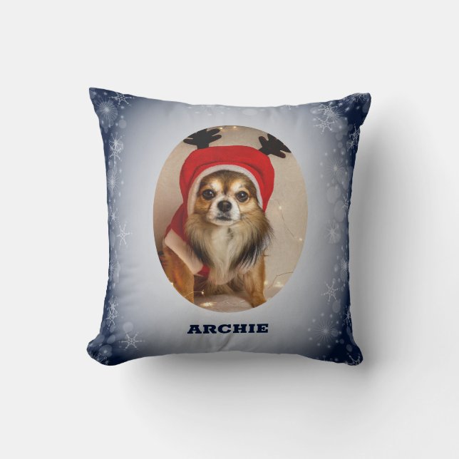 Custom Photo Dog Cushion (Front)