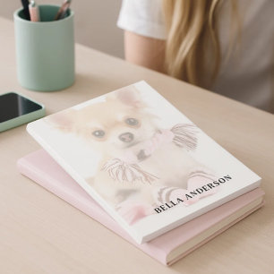 Custom photo dog pet notepad