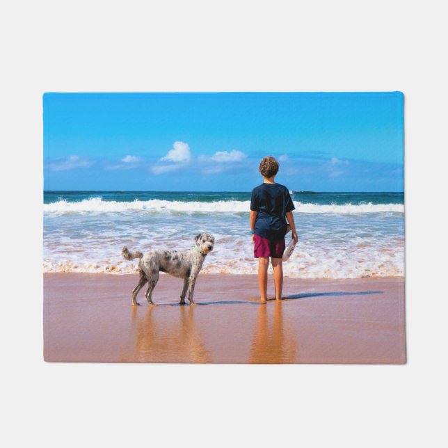 Custom Photo Doormat Your Favourite Photos Design (Front)