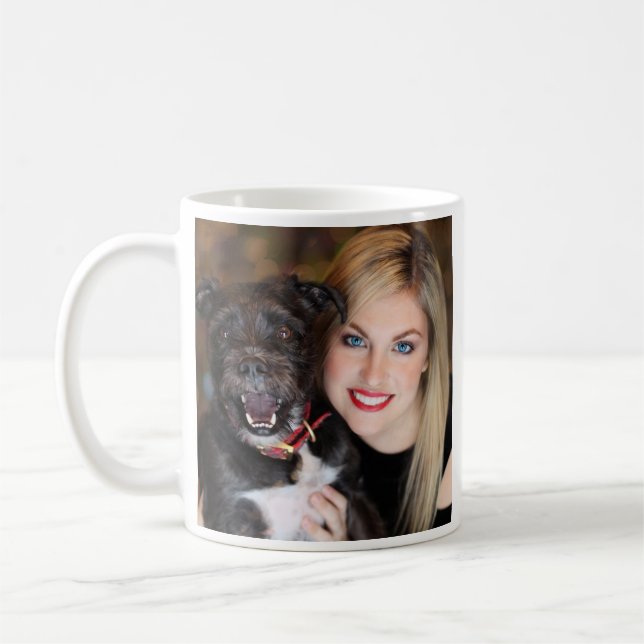Custom Photo Double Sided  Coffee Mug (Left)