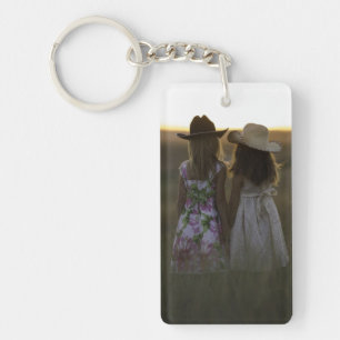 Custom Photo Double Sided Key Ring