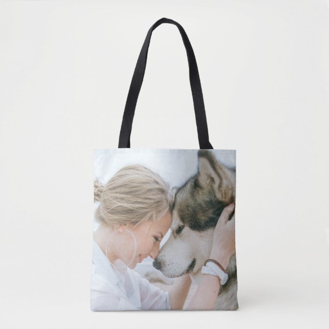 Custom Photo Double Sided Tote (Front)
