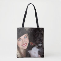 Custom Photo Double Sided Tote