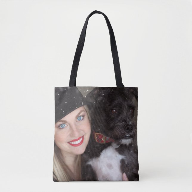 Custom Photo Double Sided Tote Bag (Front)