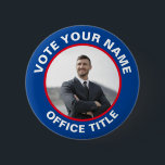 Custom Photo Election Campaign Button<br><div class="desc">Custom Photo Election Campaign Button</div>