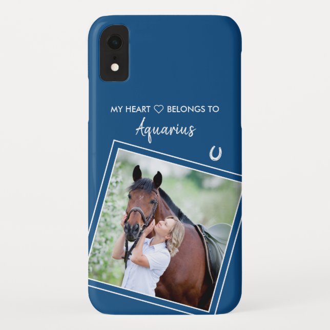 Custom Photo Equine Horse Case-Mate iPhone Case (Back)