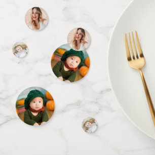Custom Photo Face Confetti