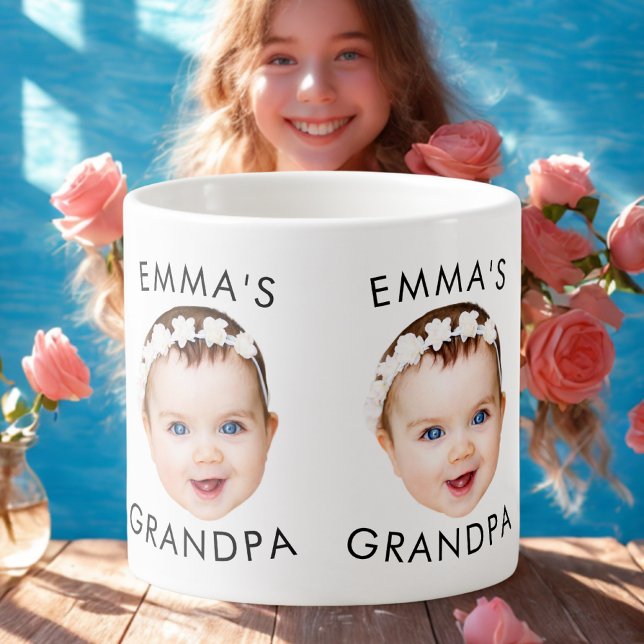 Custom Photo Face Mug Mum Grandma Grandpa Birthday (Creator Uploaded)