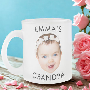 Custom Photo Face Mug Mum Grandma Grandpa Birthday