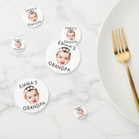 Custom Photo Face Mum Grandma Grandpa Birthday