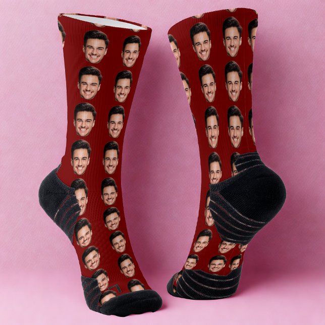 Custom Photo Face Socks, Funny Personalized Gift  Socks (Creator Uploaded)