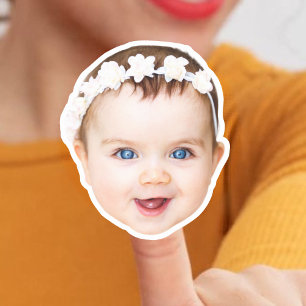 Custom Photo Face Stickers   Personalised Face