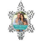 Custom Photo Family Christmas Ornament