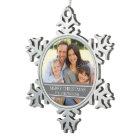 Custom Photo Family Christmas Ornament