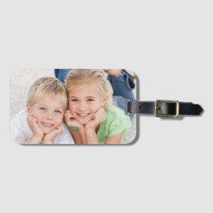 Custom Photo Family Luggage Tag