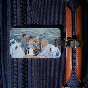 Custom Photo Family Luggage Tag