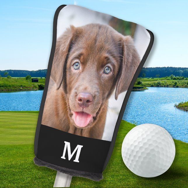 Custom Photo Family Pet Dog Personalised Monogram Golf Head Cover (Creator Uploaded)