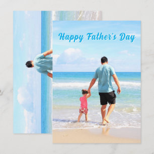 Custom Photo Father's Day Card Personalised
