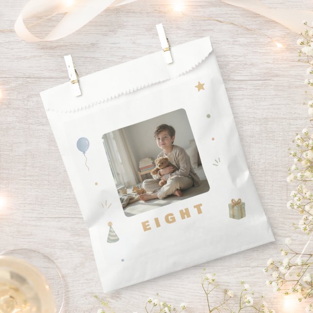 Custom Photo Favour Bags Age 8 (Clipped)