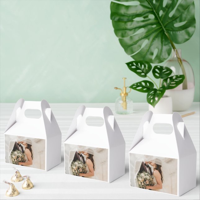 Custom Photo Favour Box – For Your Event or Weddin (Multiple)