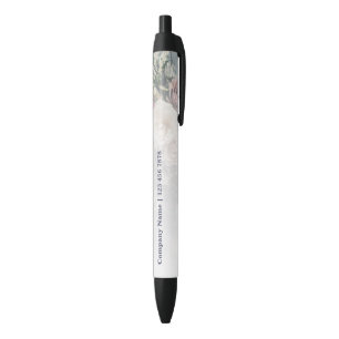 Custom Photo Florist Promotional Black Ink Pen