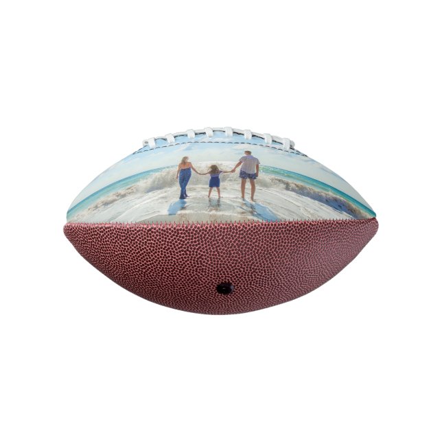 Custom Photo Football Gift Your Favourite Photos American Football (Rotated 270)