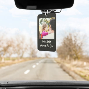 custom photo for Man Personalise Birthday dad Car Air Freshener