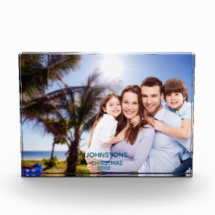 Custom Photo Frame Gift - Unique Family Keepsake Block