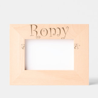 Custom photo frame Romy/ Custom frame girl