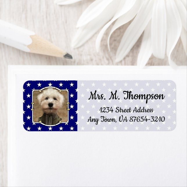 Custom Photo Frame USA American Flag Patriotic Fun (Insitu)